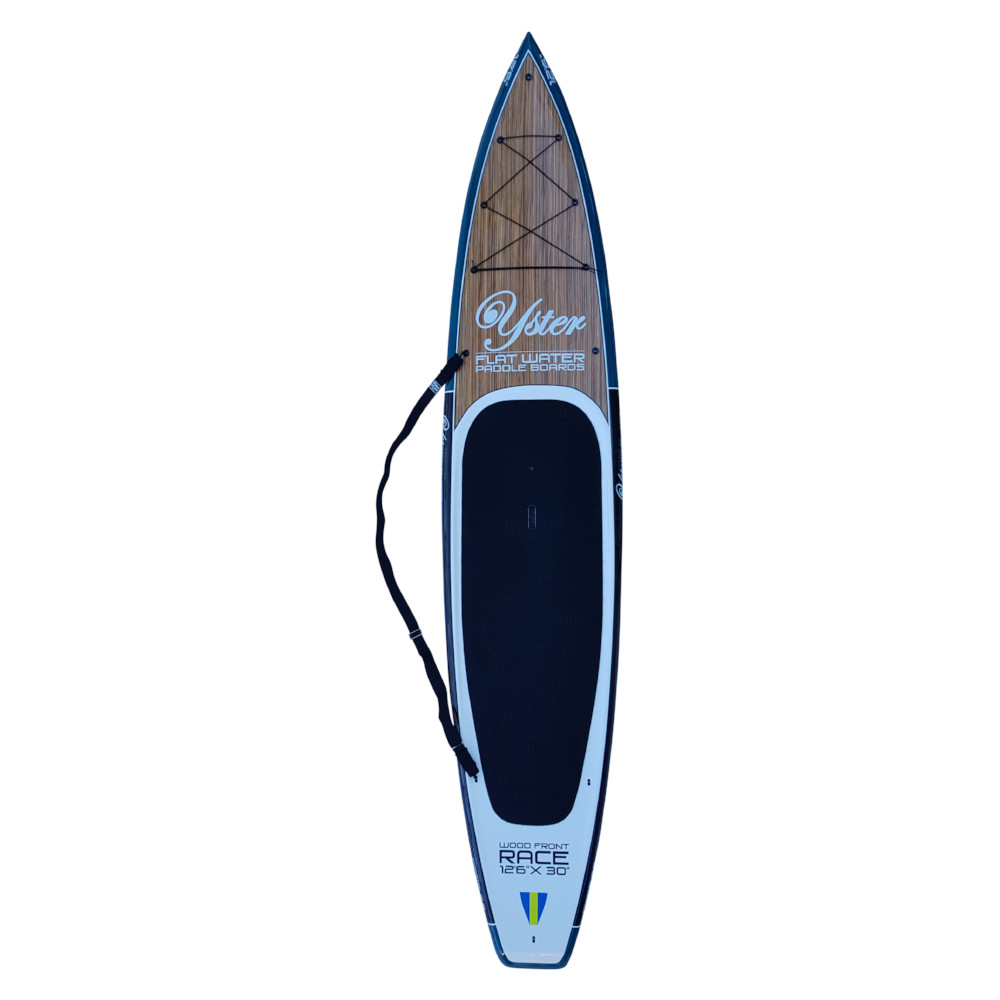 Yster SUP Carry strap & Grab handle attached to board